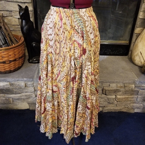Boho Sandy Starkman Gypsy Skirt - Picture 1 of 5